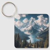 Alpine Ruhe Schlüsselanhänger (Vorderseite)