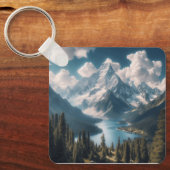 Alpine Ruhe Schlüsselanhänger (Vorderseite)