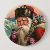 Alpine Santa Button (Vorderseite)