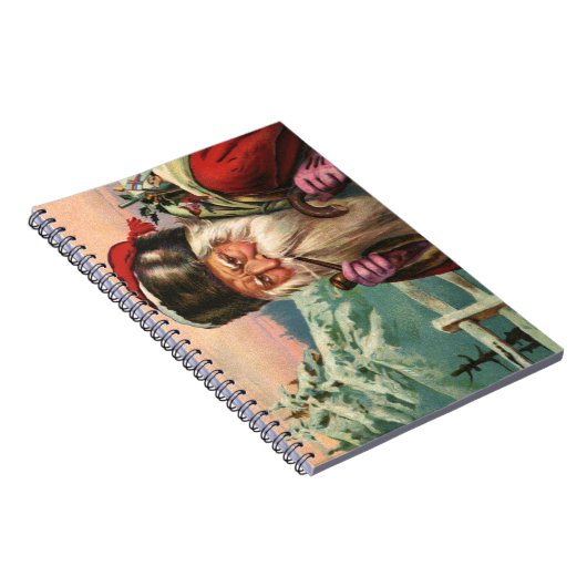 Alpine Santa Notebook Notizblock (Rechte Seite)