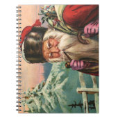 Alpine Santa Notebook Notizblock (Vorderseite)
