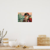 Alpine Santa Poster (Küche)