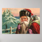 Alpine Santa Poster (Vorne)
