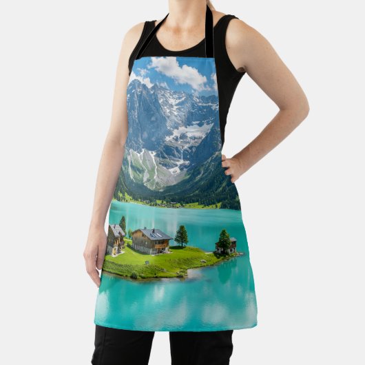 "Alpine Serenity Meets Kitchen Chic" Schürze (InSitu)