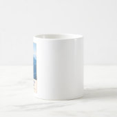 Alpine Täler der französischen Alpen Kaffeetasse (Mittel)