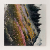 Alpine Wiesen Kunst Puzzle (Horizontal)