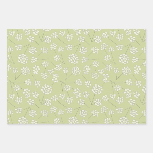 Alpine Wildblumen zur Koordinierung von Geschenkwr Geschenkpapier Set (Vorderseite 3)