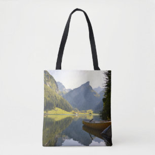 Alpiner Bergsee in der Schweiz Tasche