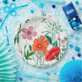 Alpiner Blumen-Garten-Party-Papier-Teller Pappteller (Party)