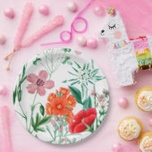 Alpiner Blumen-Garten-Party-Papier-Teller Pappteller (Party)