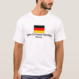 Alpiner Deutsch sprechender LDS Auftrag-T - Shirt