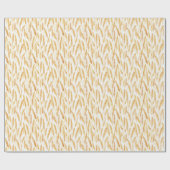 Alpiner Gelber Weizen Geschenkpapier (Flach)