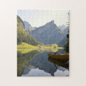 Alpiner Mountainsee in der Schweiz Puzzle (Vertikal)