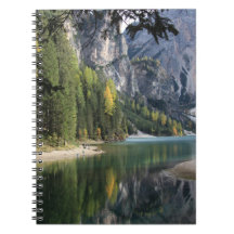 Alpiner See und Spiegelungen - Fotoblock