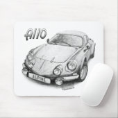 Alpines A110 Mousepad (Mit Mouse)