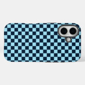 Alpines Eis-Schachbrettmuster Case-Mate iPhone Hülle (Rückseite (Horizontal))