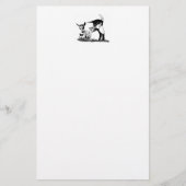 Alpines Kind Briefpapier (Vorderseite)