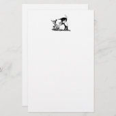 Alpines Kind Briefpapier (Vorne/Hinten)