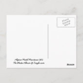 Alpines Motel West Yellowstone Postkarte (Rückseite)