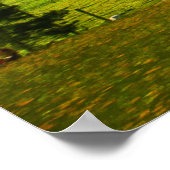 Alpinische Farmland Print Poster (Ecke)