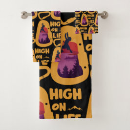 Alpinismus Badhandtuch Set