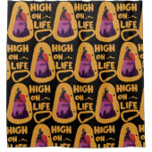 Alpinismus Duschvorhang (Vorderseite)