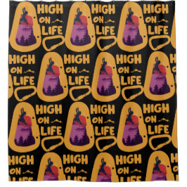 Alpinismus Duschvorhang