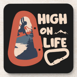 Alpinismus Hochgebirge Getränkeuntersetzer