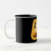 Alpinismus Hochgebirge Zweifarbige Tasse (Links)