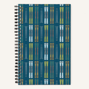 Alpinski-Spiral-Notizbuch Notizblock