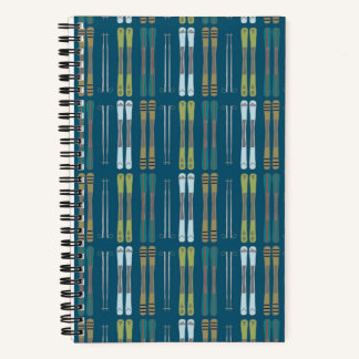 Alpinski-Spiral-Notizbuch Notizblock