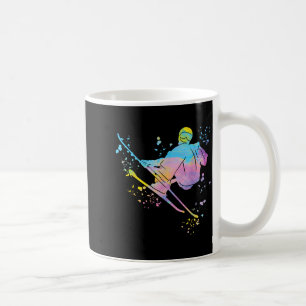 Alpinskifahrer Wintersport Skilanglauf Alpinskifah Kaffeetasse