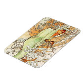 Alpohnse Mucha Winter Magnet (Linke Seite)