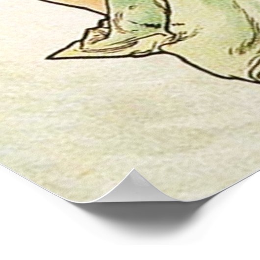 Alpohnse Mucha Winter Poster (Ecke)