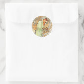 Alpohnse Mucha Winter Stickers (Tasche)