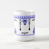 Alpona Design Blue Verwandlungstasse (Zentrum)