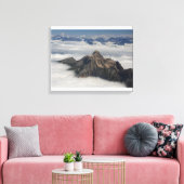 Alps Leinwanddruck (Insitu (Wohnzimmer))