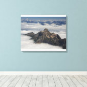 Alps Leinwanddruck (Insitu (Holzboden))