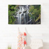 Alps Mountain Top Waterfall Banner (Insitu)
