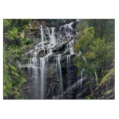 Alps Mountain Top Waterfall Schneidebrett (Vorderseite)