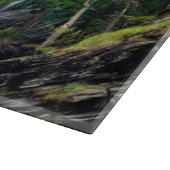 Alps Mountain Top Waterfall Schneidebrett (Ecke)