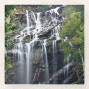 Alps Mountain Topwaterfall Glasuntersetzer