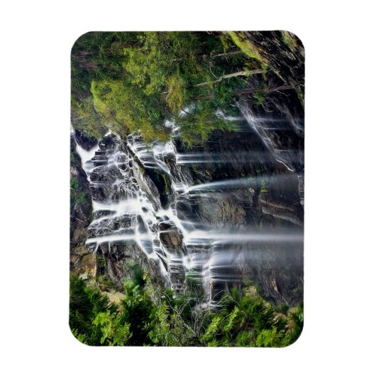 Alps Mountain Topwaterfall Magnet (Vertikal)
