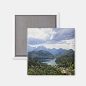 Alpsee, Bayern, Deutschland Magnet (Vorderseite/Rückseite)