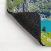 Alpsee Oeschinensee in der Schweiz Mousepad (Ecke)
