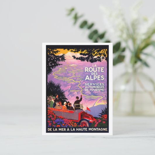 Alptransit Postkarte (Stehend Vorderseite)