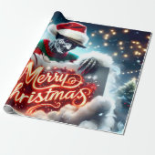 Alptraum Frohe Weihnachten  Geschenkpapier (Ungerollt)