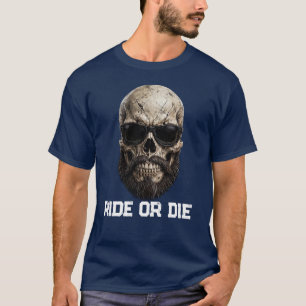 ALPTRAUM Japanische Oni-Dämonenmaske Hörner T-Shirt