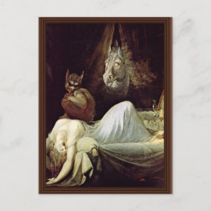 Alptraum Von Füssli Johann Heinrich (Beste Qualitä Postkarte
