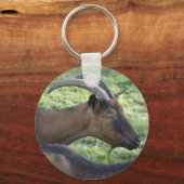 Alpziege Schlüsselanhänger (Vorderseite)